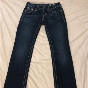 Miss Me straight leg Jeans size 24